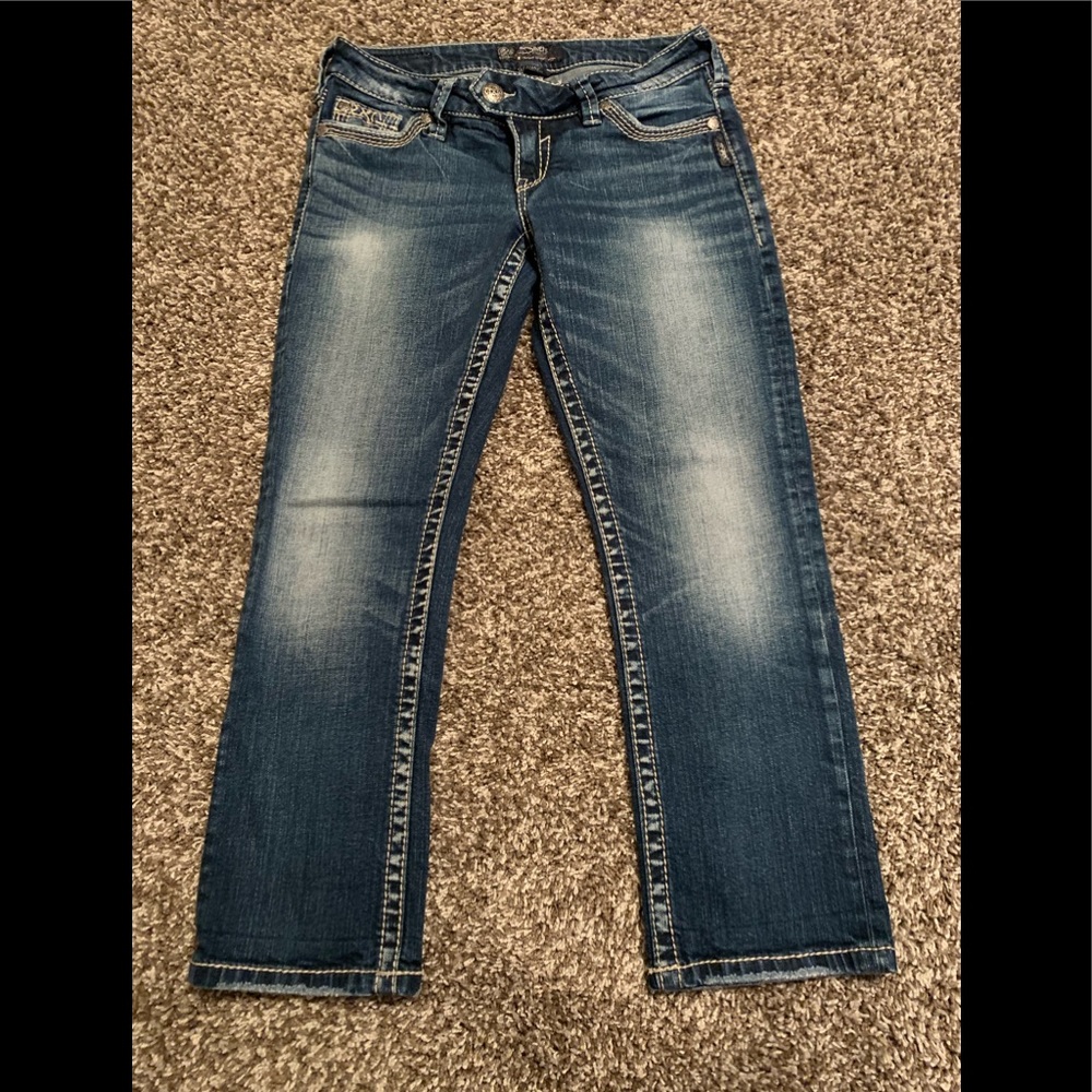 Silver Tuesday Low Capri